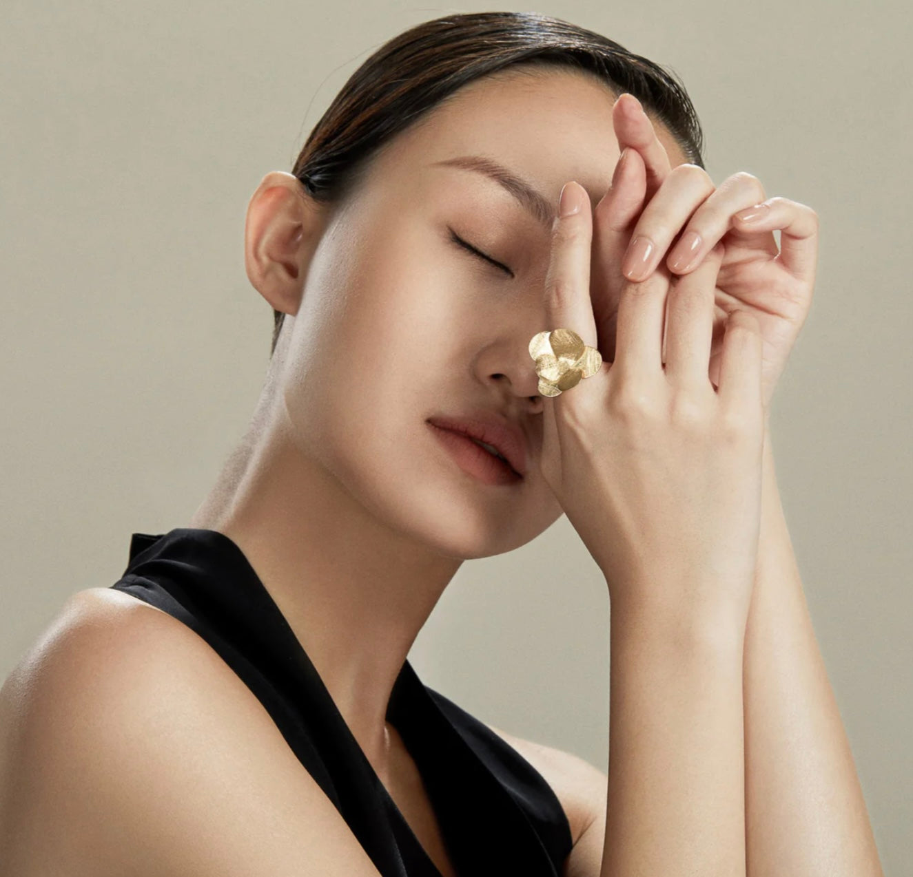 Flower Ring Gold