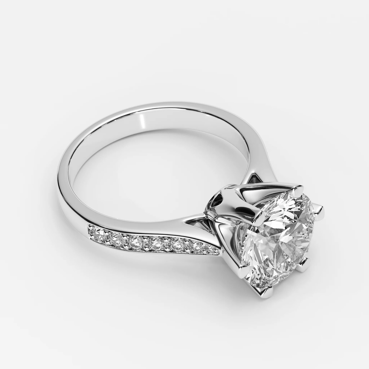 Liah-round brilliant diamond