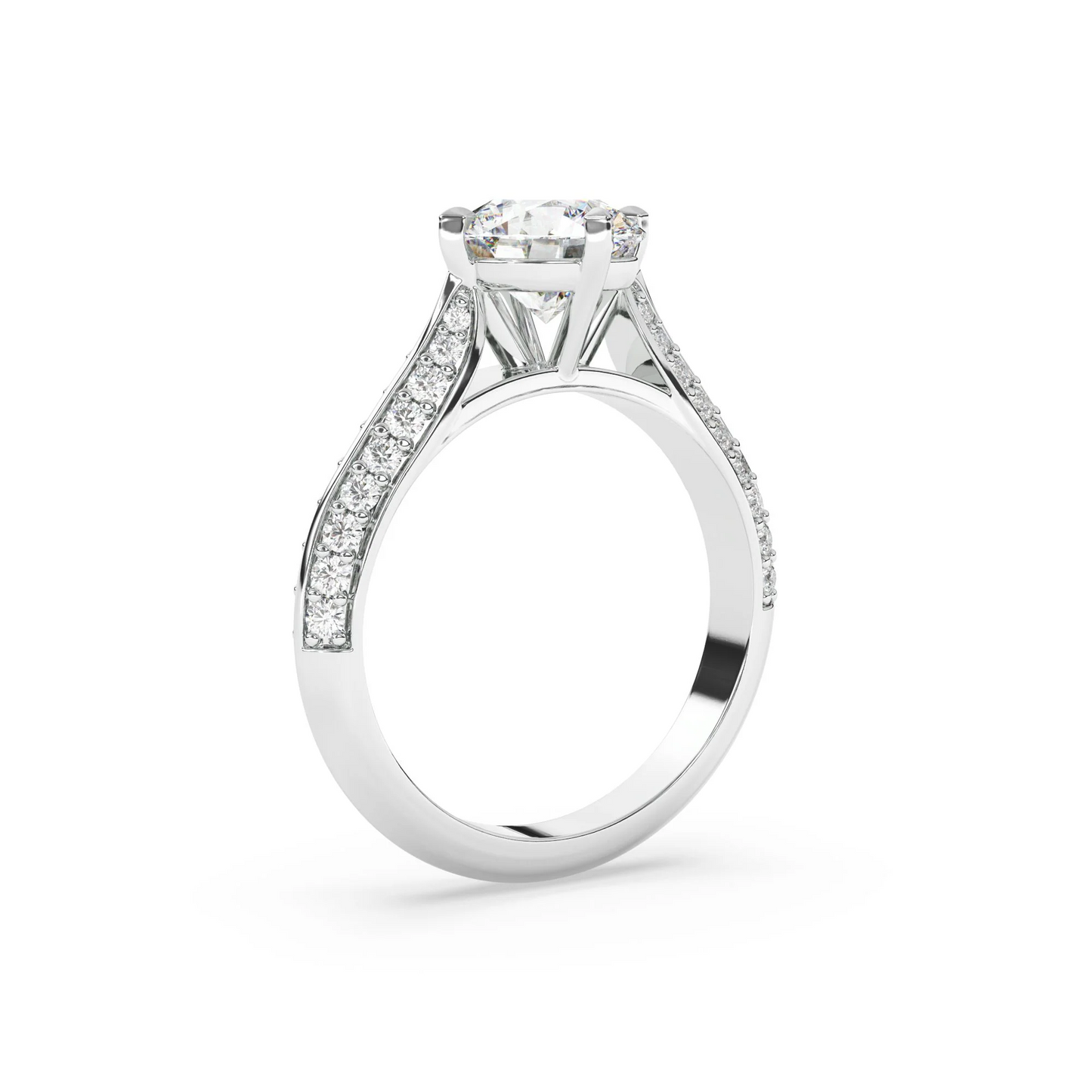 Lian-round brilliant diamond