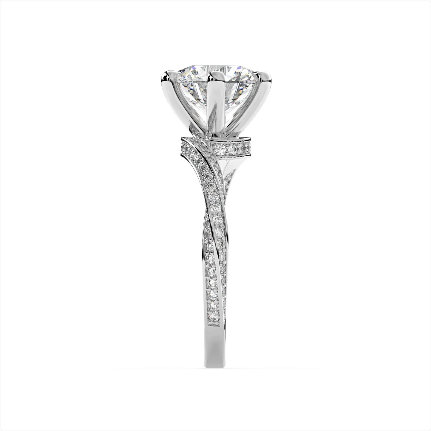 Shy-round brilliant diamond