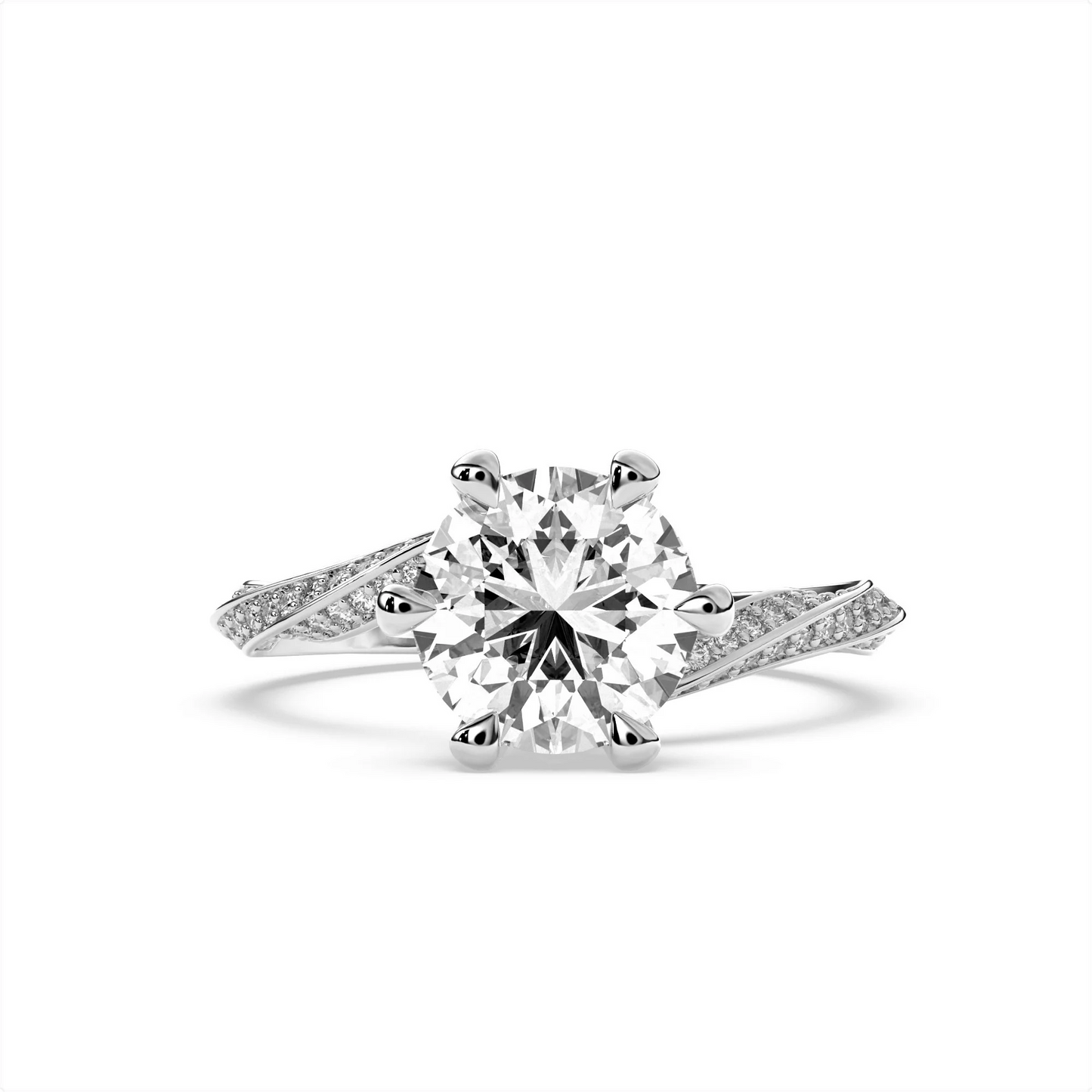 Shy-round brilliant diamond