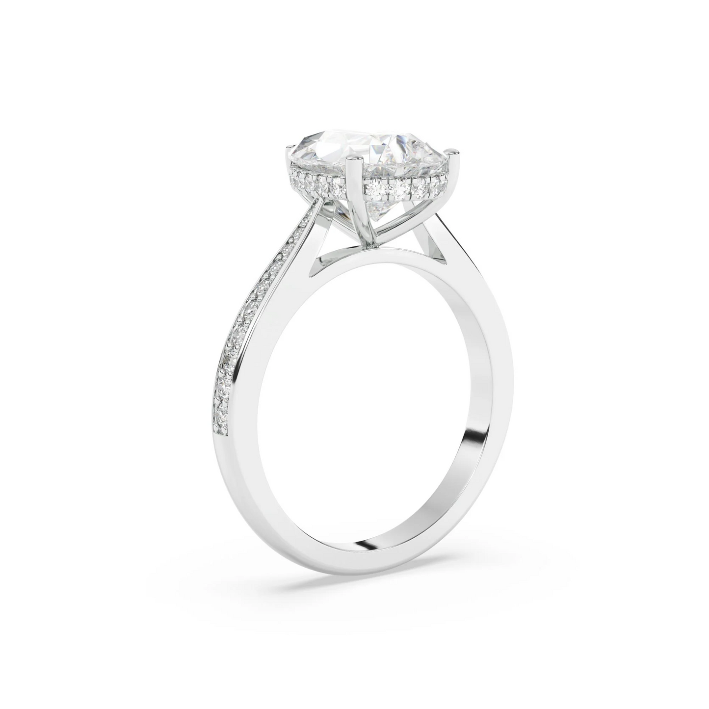 Eleanor-pear shape diamond