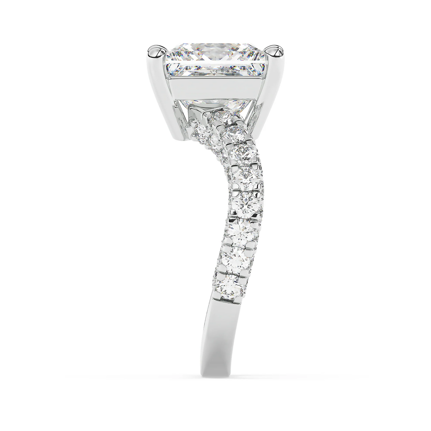 Felisha-princess cut diamond