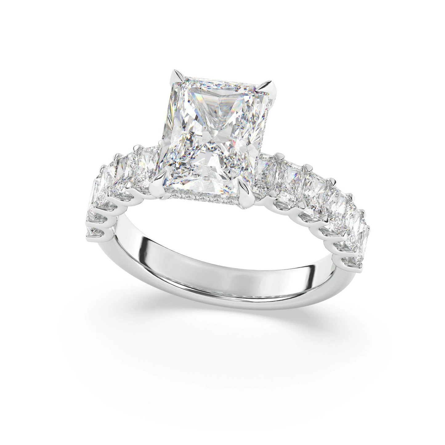 Navya-radiant cut diamond