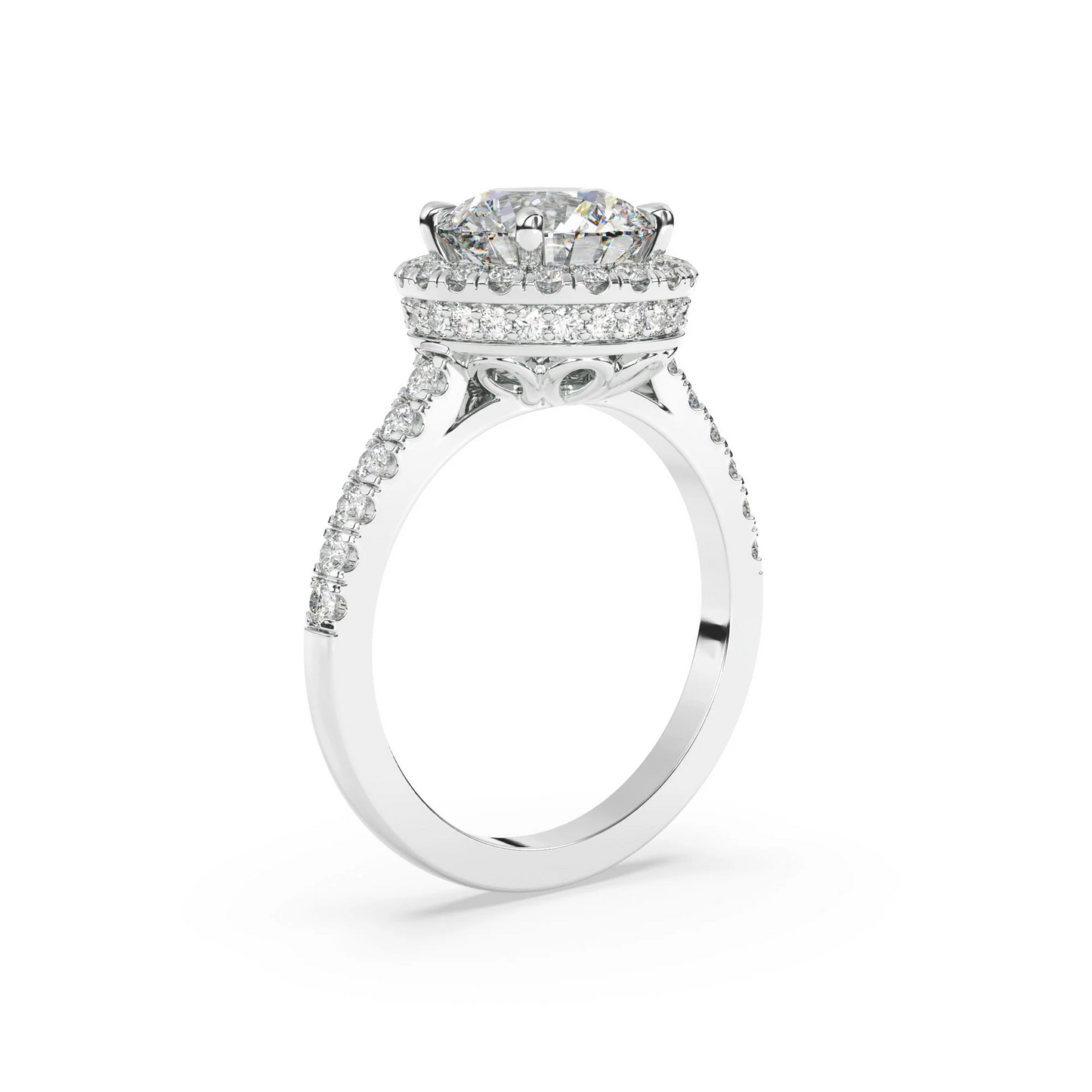 Ava-round brilliant diamond