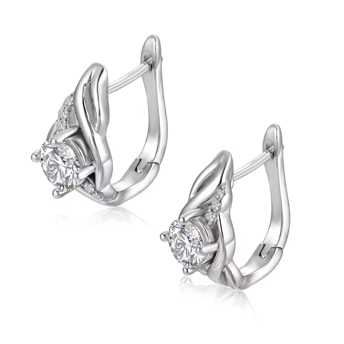Croissant Hoop Earrings