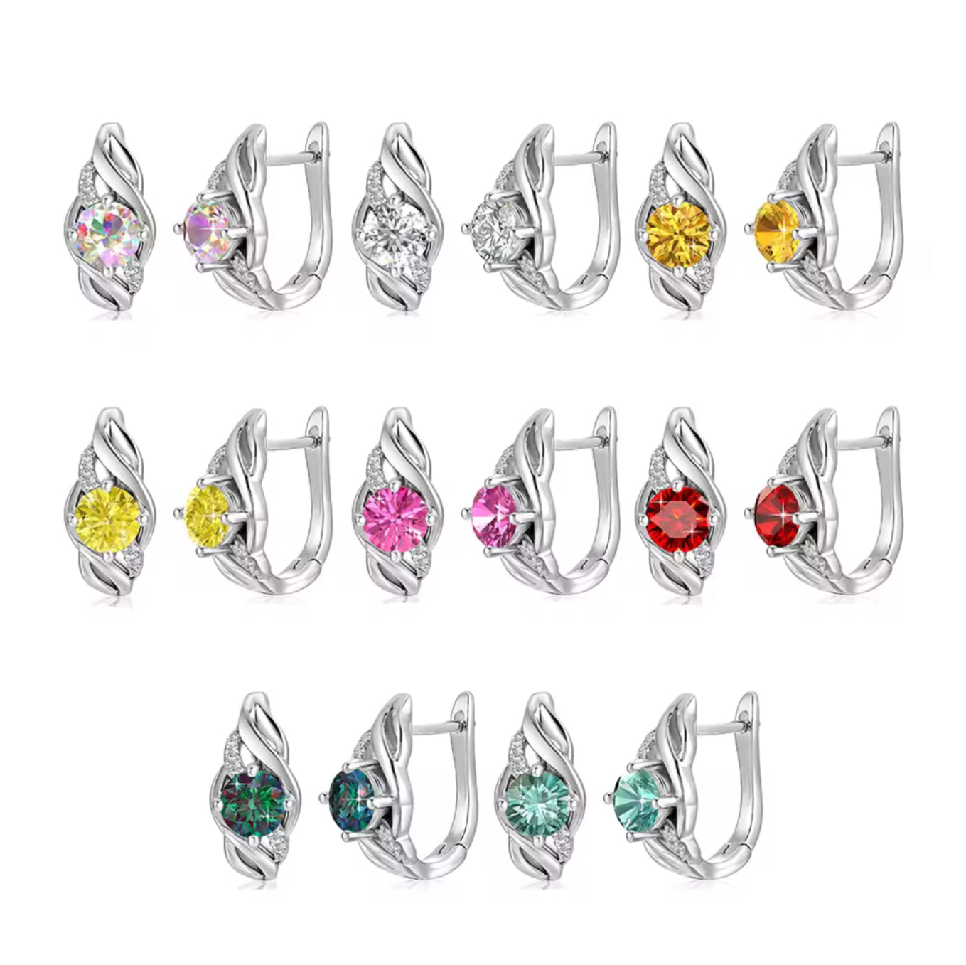 Croissant Hoop Earrings