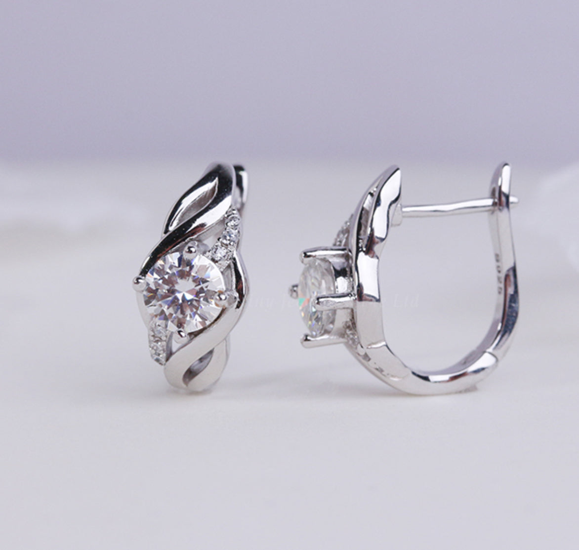 Croissant Hoop Earrings