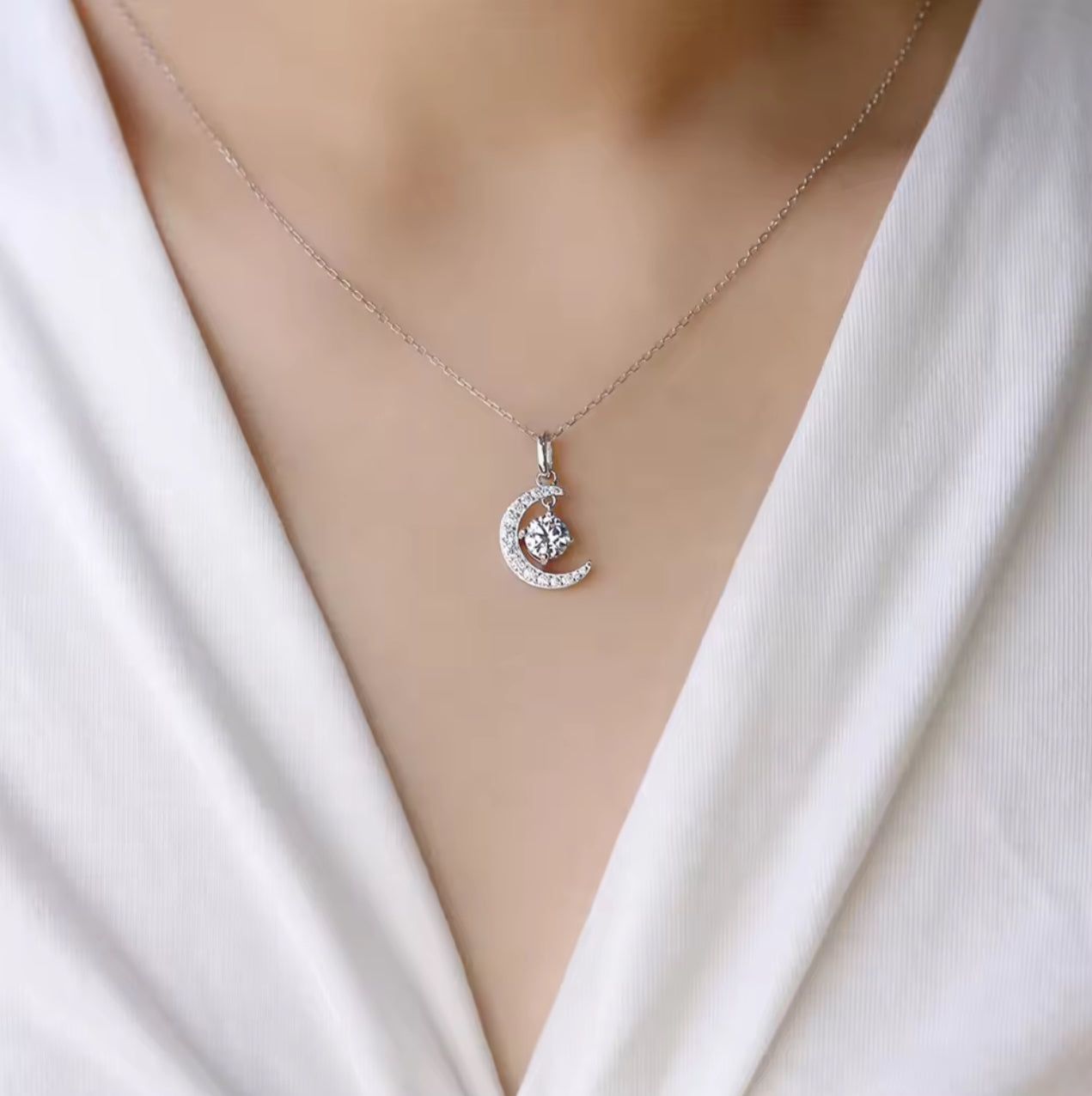 Crescent Moon Necklace