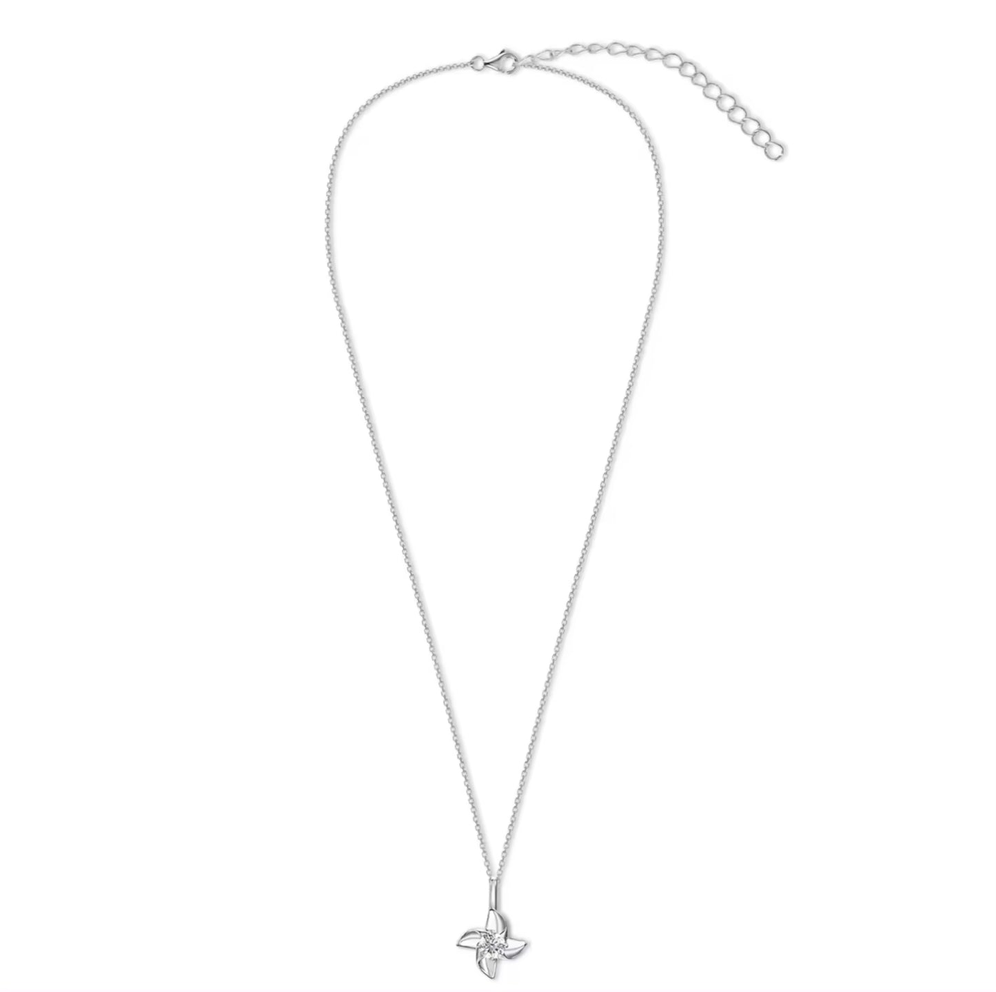 Windmill motif necklace