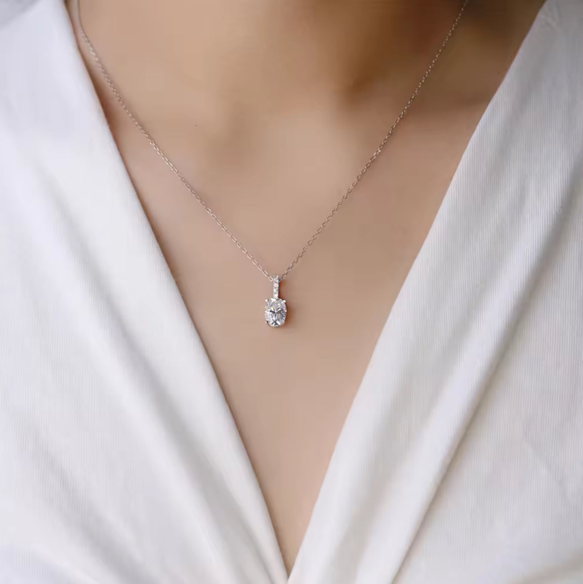 Moissanite Necklace