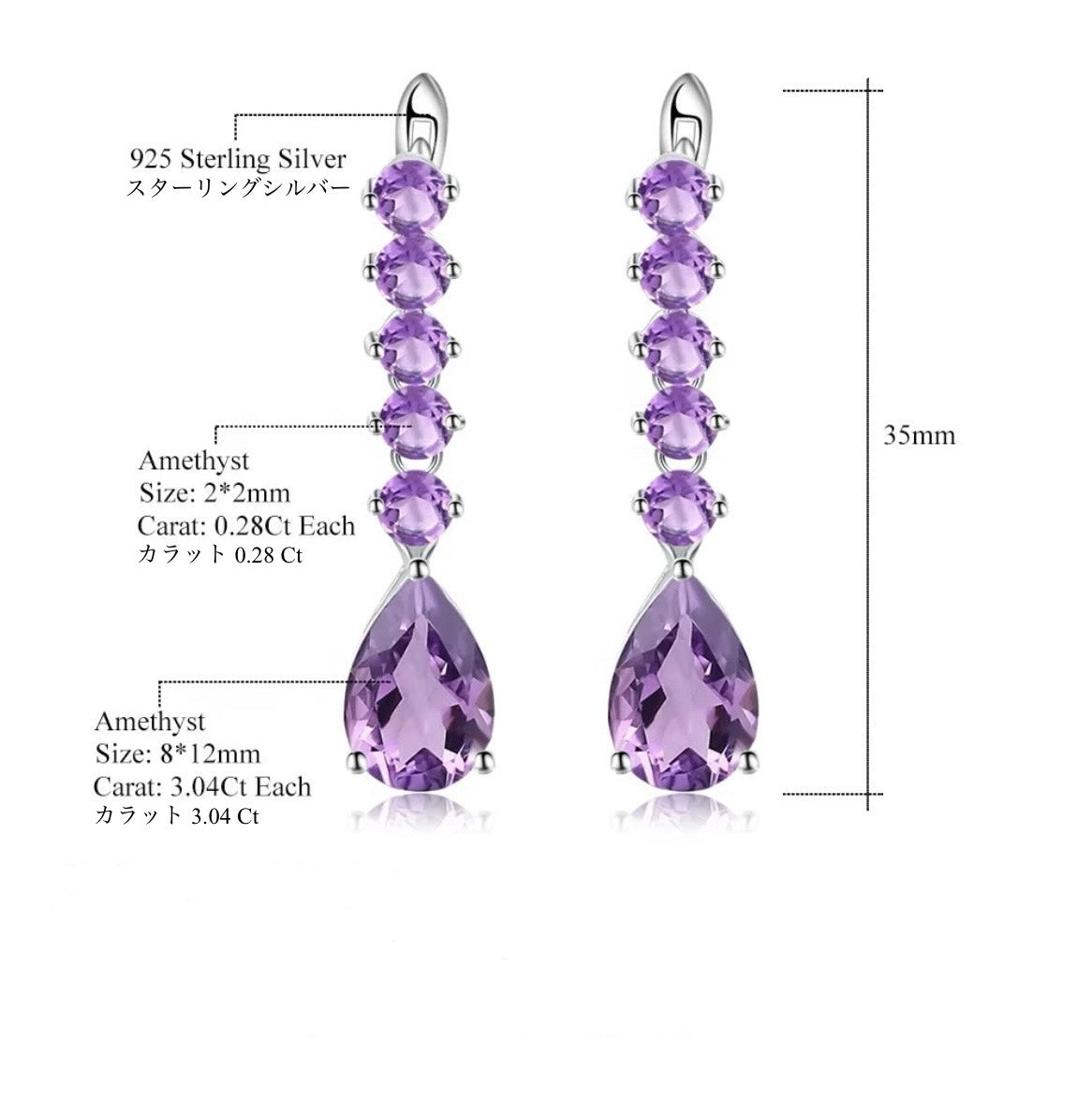 Amethyst Earrings