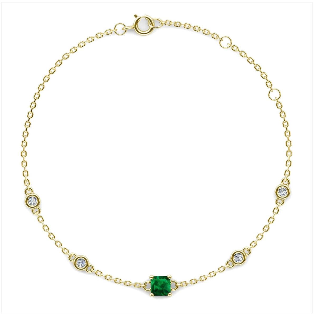 Emerald Station Bracelet