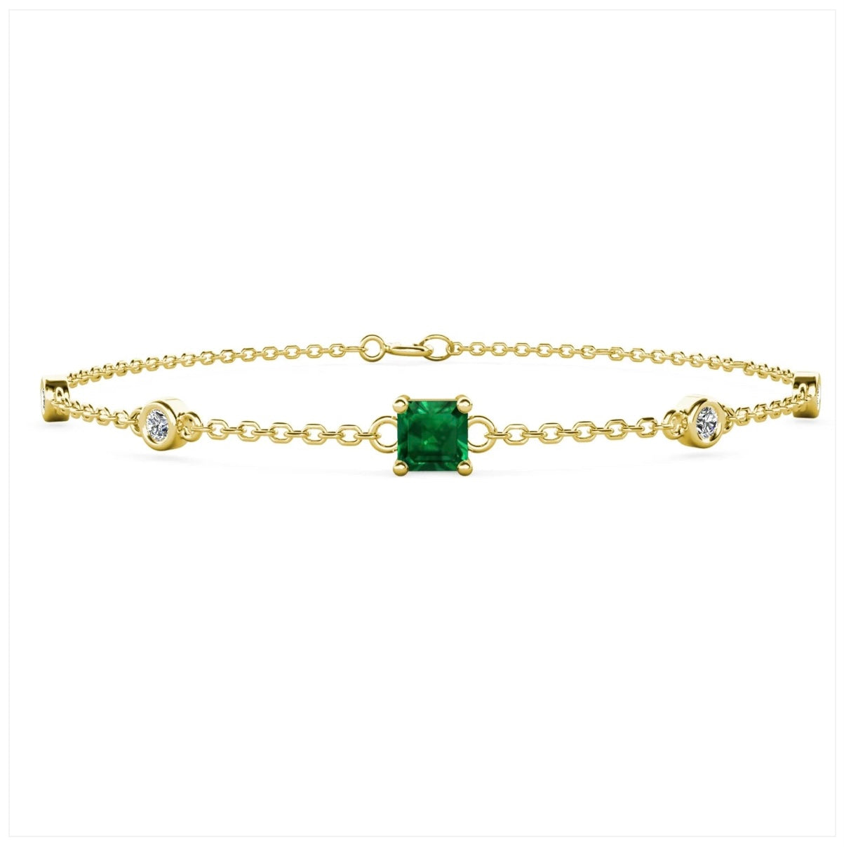 Emerald Station Bracelet