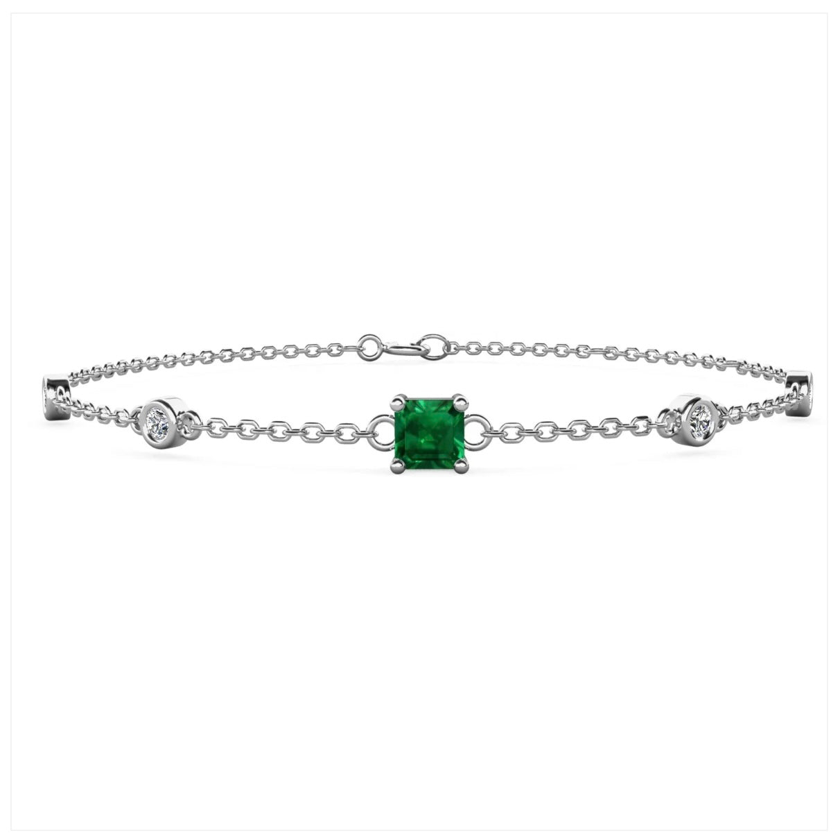Emerald Station Bracelet