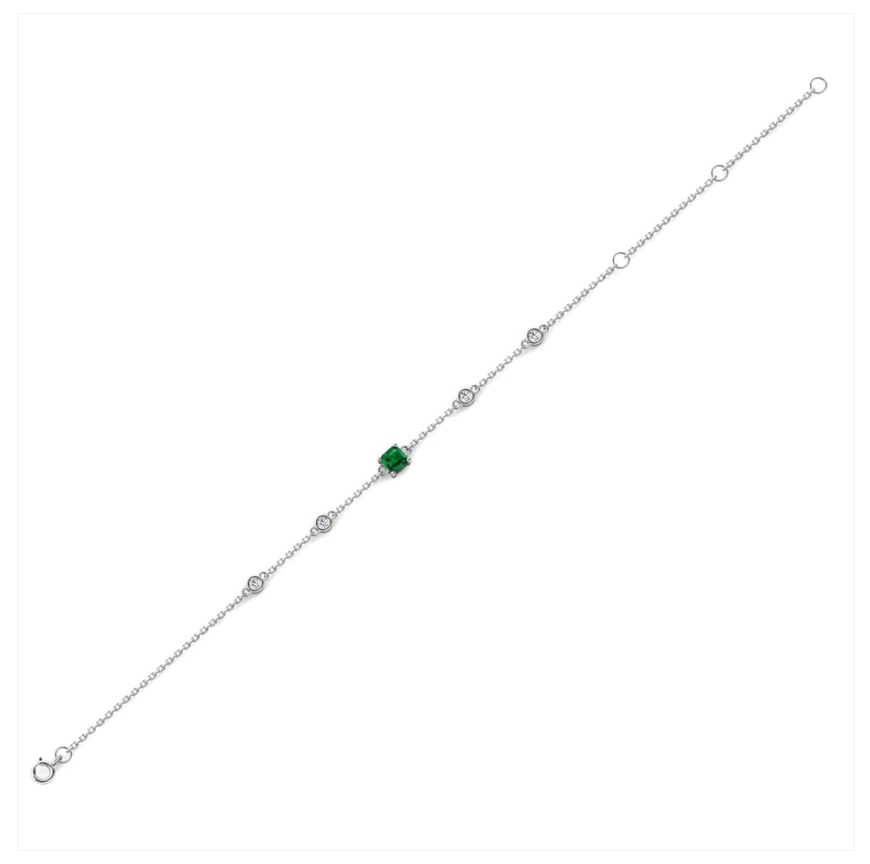 Emerald Station Bracelet