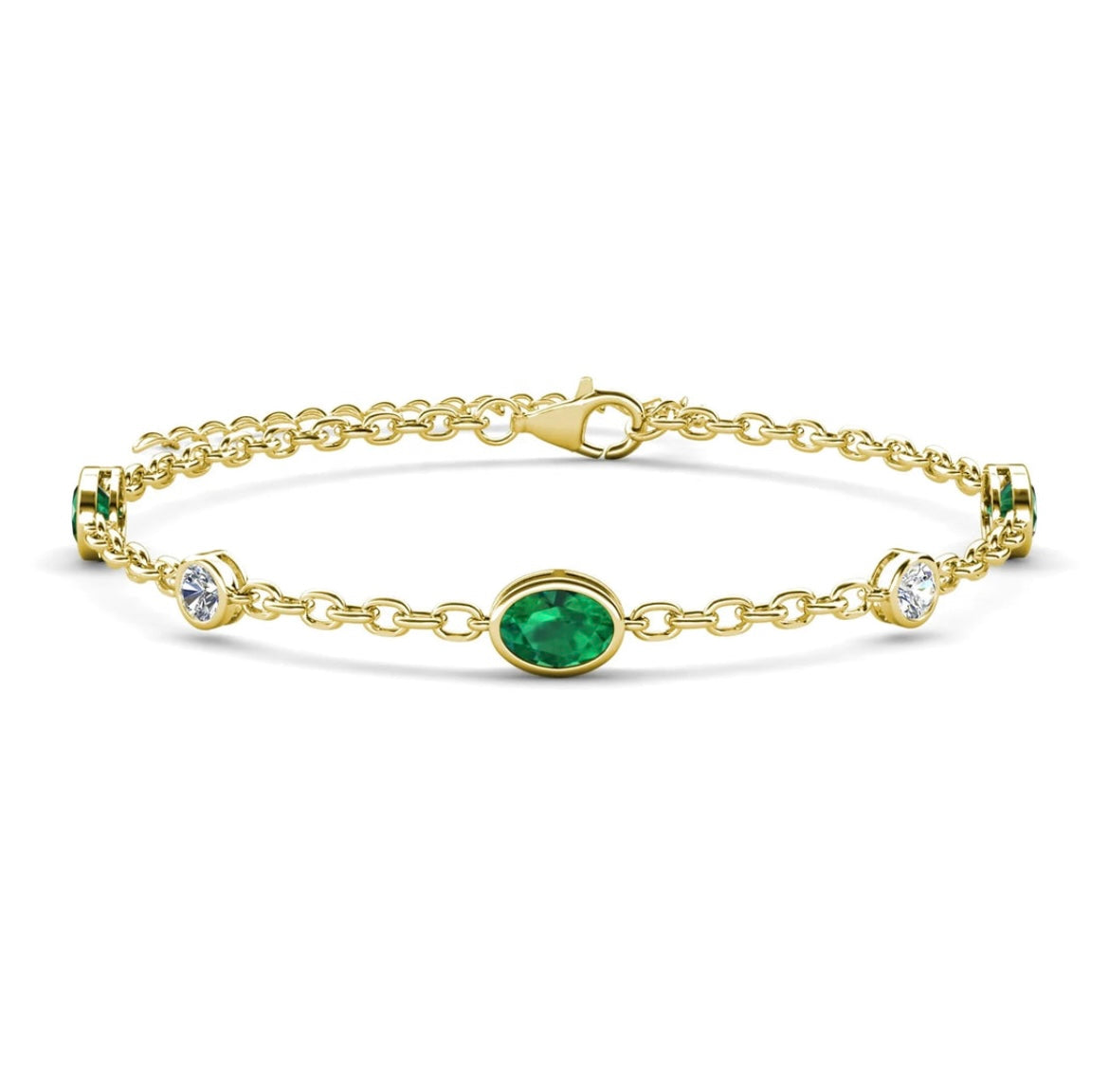 Emerald Station Bracelet
