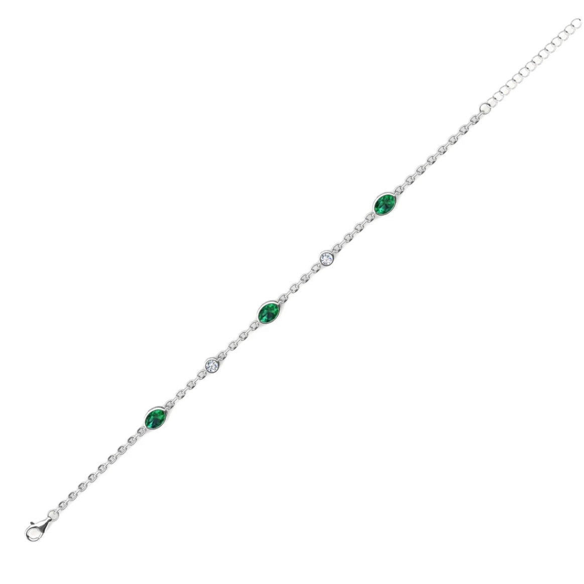 Emerald Station Bracelet