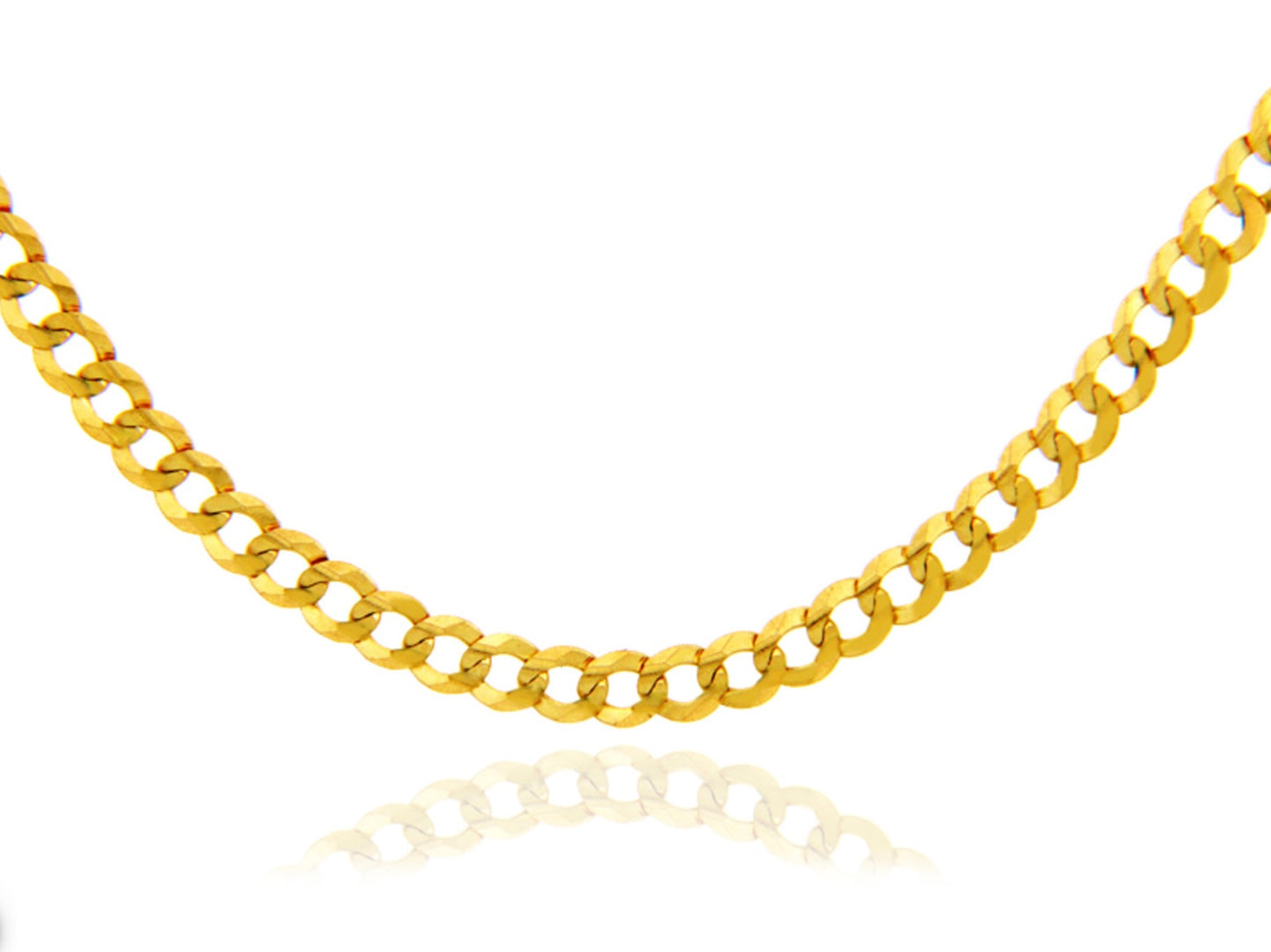 Yellow Gold Miami Cuban Curb Chain