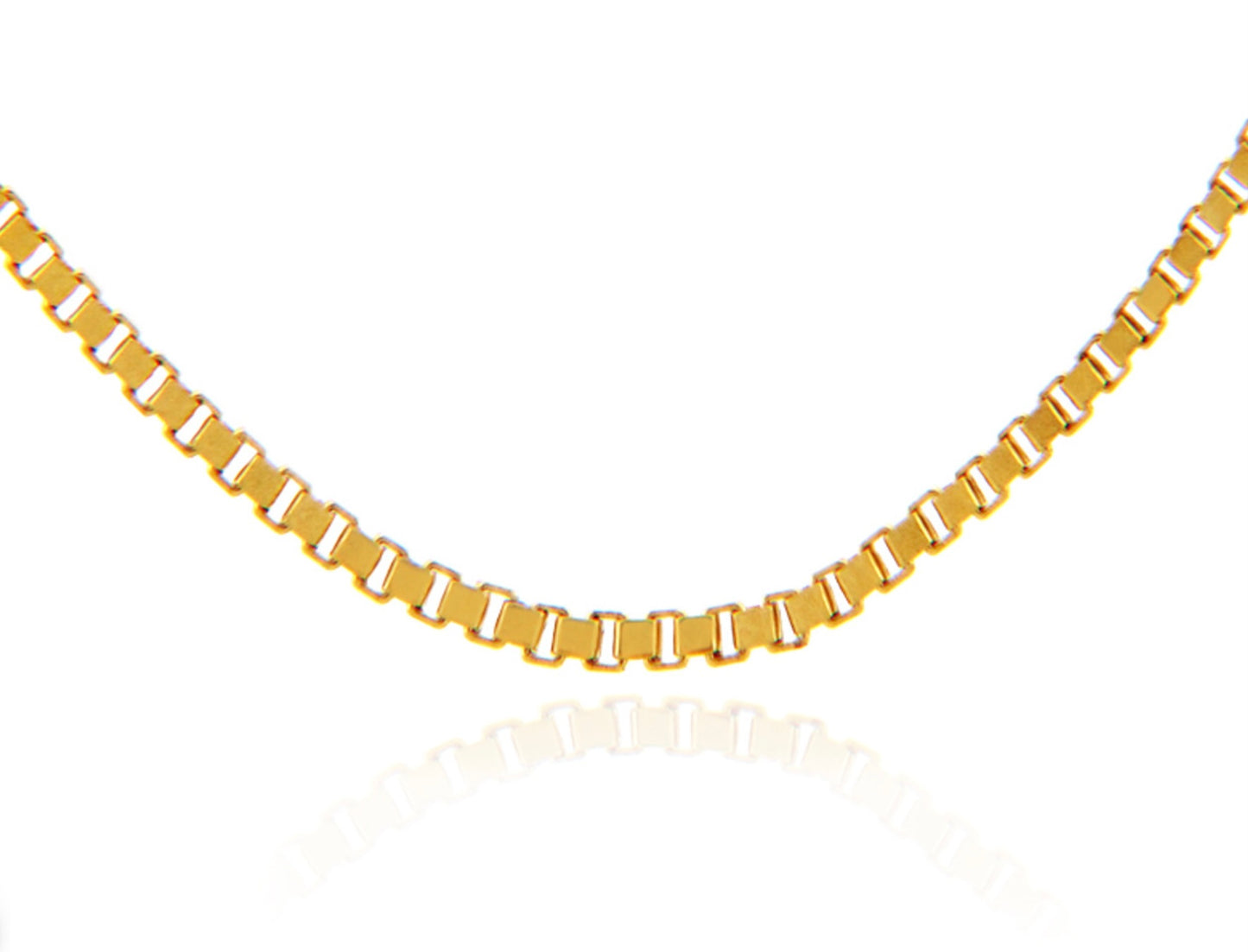 Gold Box Chain Link (M)