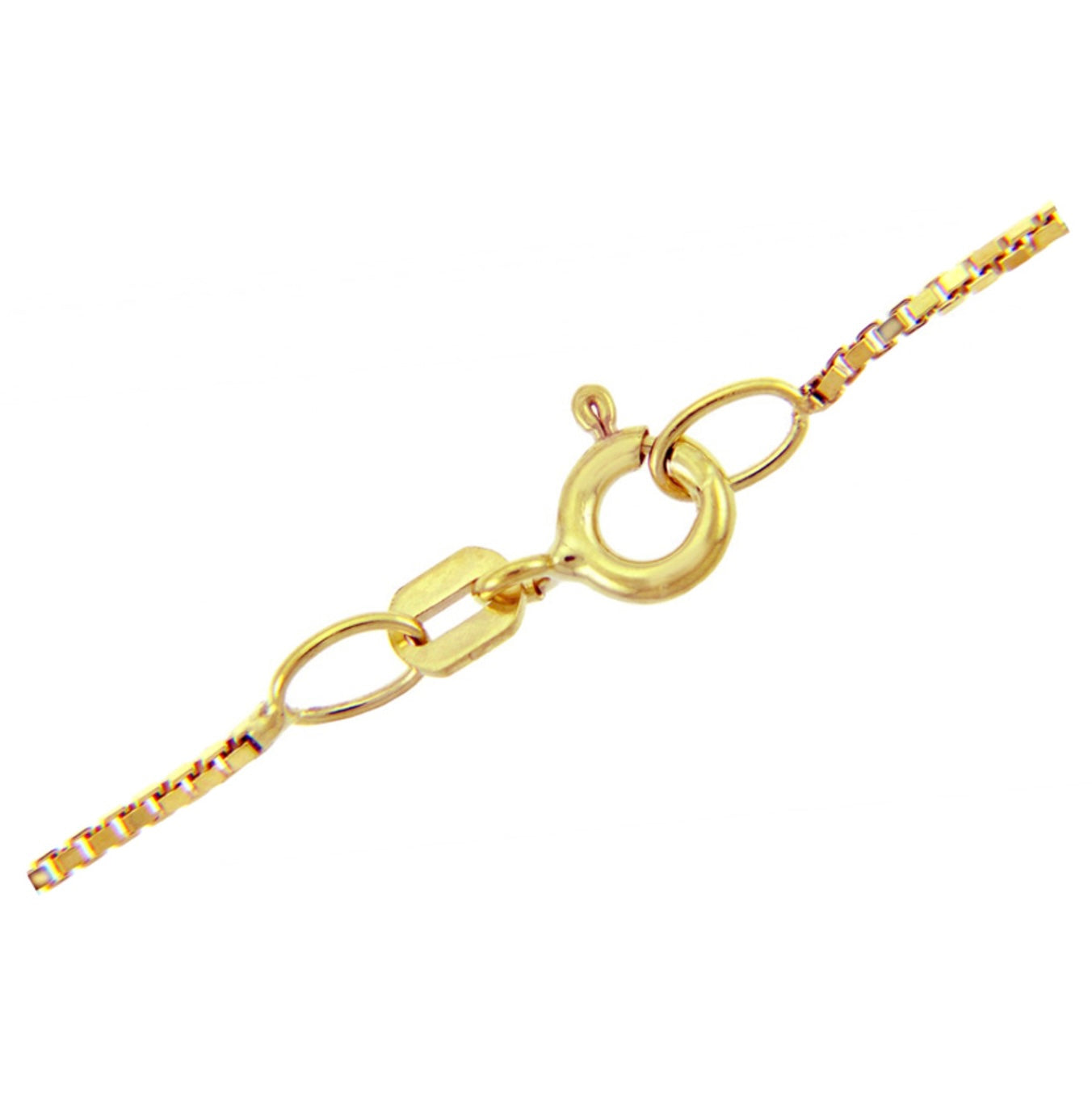 Yellow Gold Box Chain Link (S)