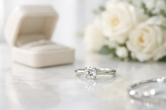 ソリティア 婚約指輪 とは？選ばれる理由と見方