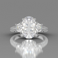 Denise-oval brilliant diamond