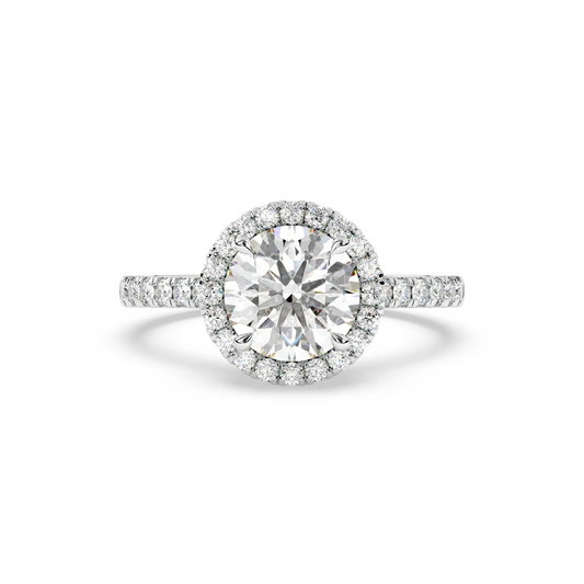 Ava-round brilliant diamond