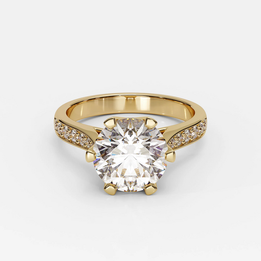Jada-round brilliant diamond