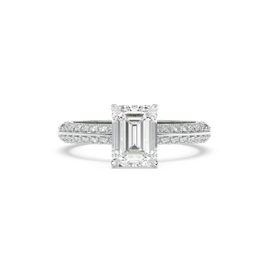 Lara-emerald cut diamond