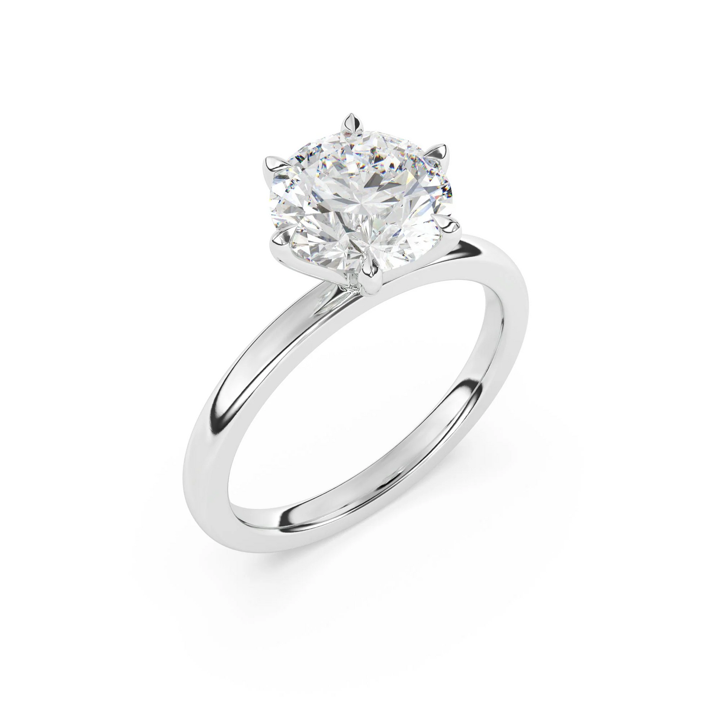 Reine-round brilliant daiamond