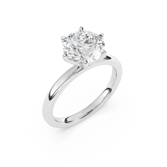 Reine-round brilliant daiamond