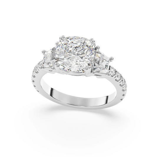 Savi-cushion cut diamond