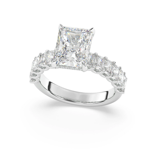 Navya-radiant cut diamond
