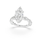 ミラールダイアモンドリング 2.8CT