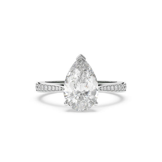 Eleanor-pear shape diamond