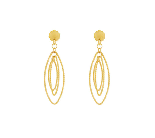 Swaying Earrings Gold
