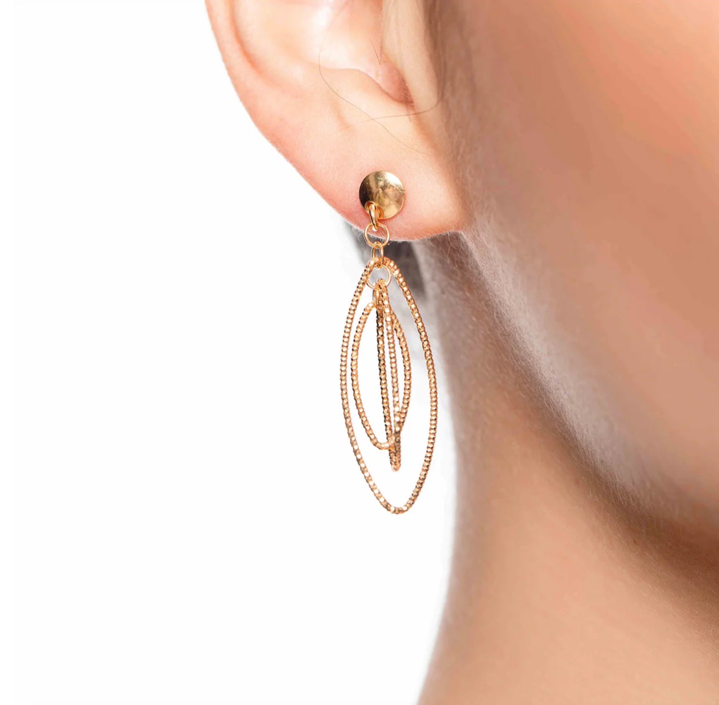 Swaying Earrings Gold