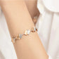Bicolor Square Bracelet