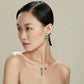 Capri Necklace Gold & Blue