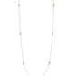 Long Chain Necklace Silver & Gold