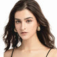 Wide Hoop Earrings Gold