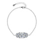 Leaf motif bracelet