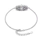 Leaf motif bracelet