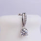 Moissanite earrings in a variety of colors