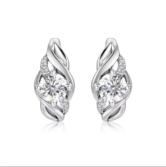 Croissant Hoop Earrings