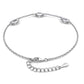 3-row stone bracelet