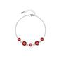Heart motif bracelet in a variety of colors