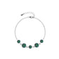 Heart motif bracelet in a variety of colors