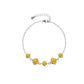 Heart motif bracelet in a variety of colors